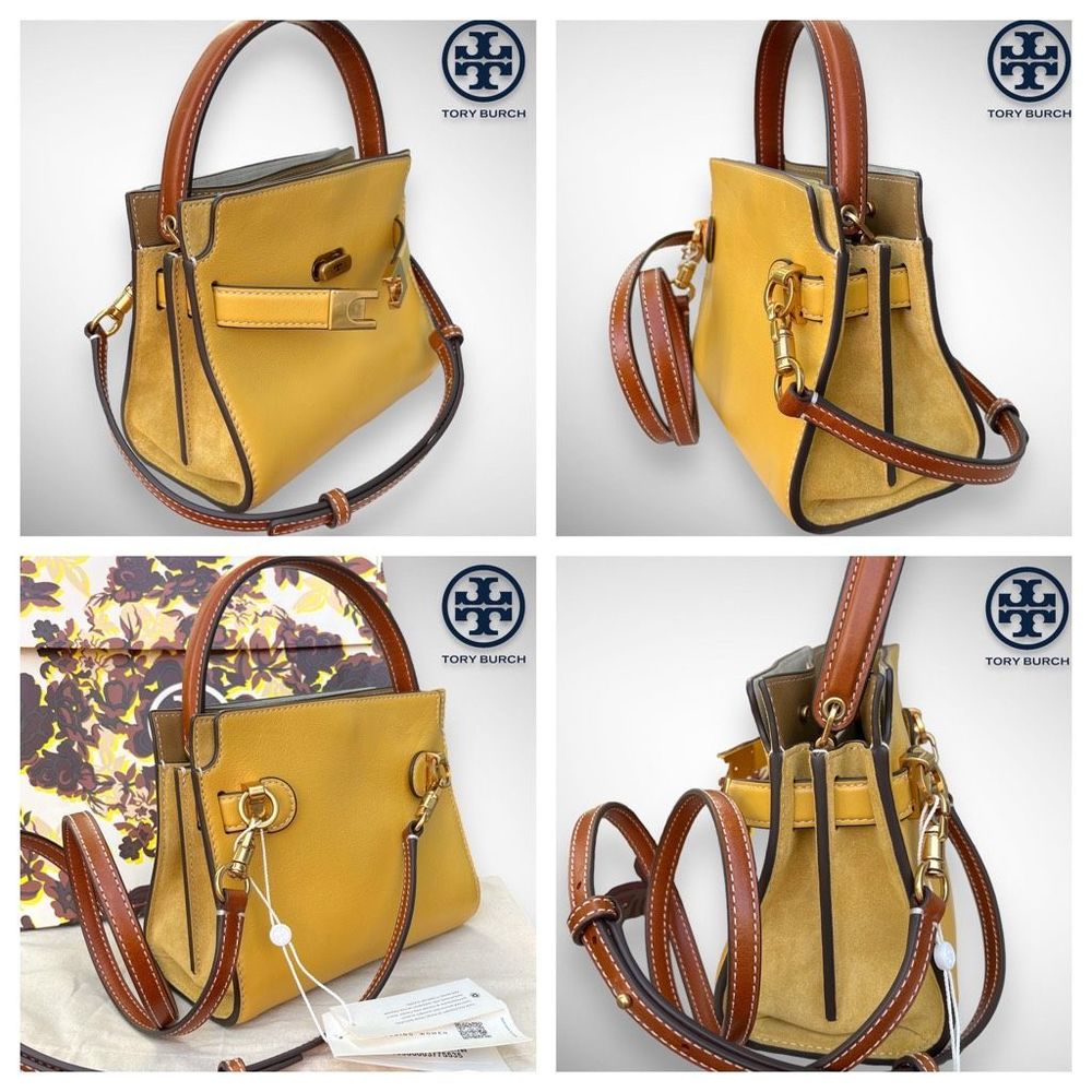 🚫SOLD ON VESTIAIRE🚫 NWT Tory Burch Lee Radziwill Petite Double Bag - Picture 6 of 17